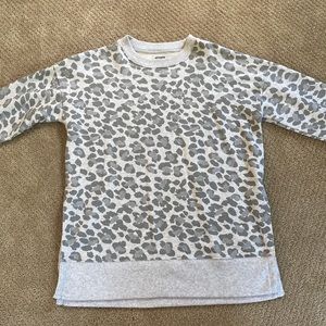 American Eagle xxs oversized gray sweatshirt